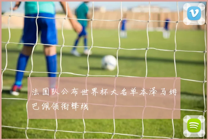 法国队公布世界杯大名单本泽马姆巴佩领衔锋线